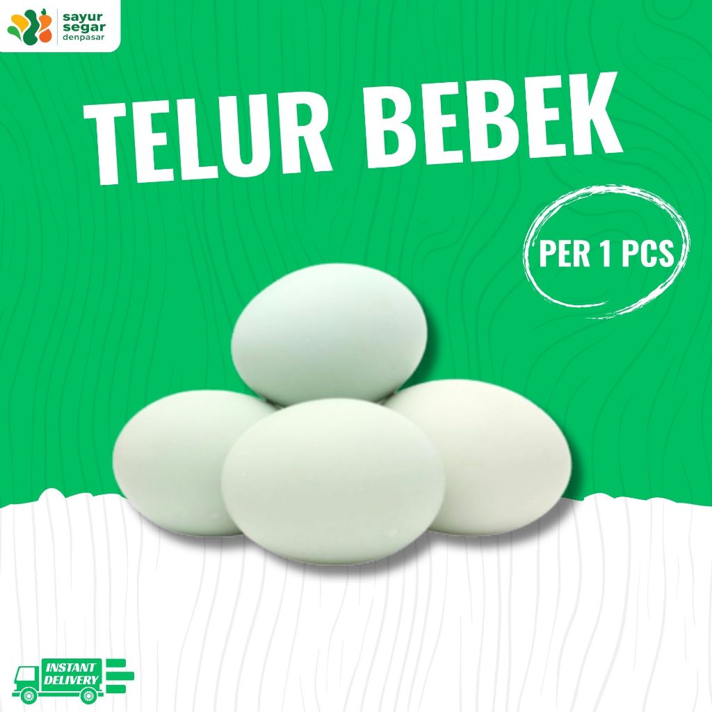 

Telur Bebek 1 pcs - Sayur Segar Denpasar