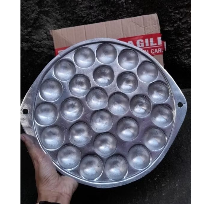 Cetakan Takoyaki Isi 26 Jumbo / Loyang Takoyaki Jumbo isi 26 / Takoyaki Lobang 26