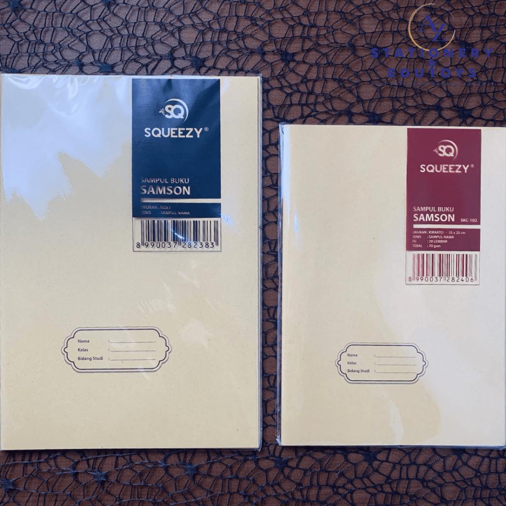 

Sampul Buku Tulis Coklat + Nama (isi 20 Lembar)