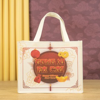 

Tas Jinjing Gong Xi Fai Cai Happy Chinese New Years / Imlek Tahun Baru China / Ready Stok Siap Kirim