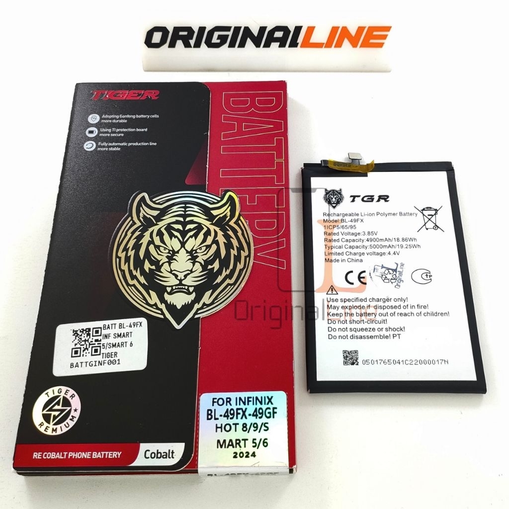 BATERAI INFINIX NOTE 7 / 7 LITE / BATT /  BL-49GX / BL49GX / BL 49GX / BATERE / BATTERY TIGER