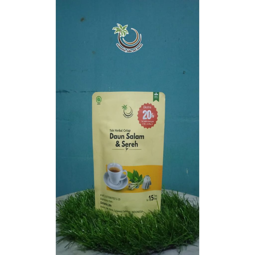 

teh daun salam + sereh 100% Herbal