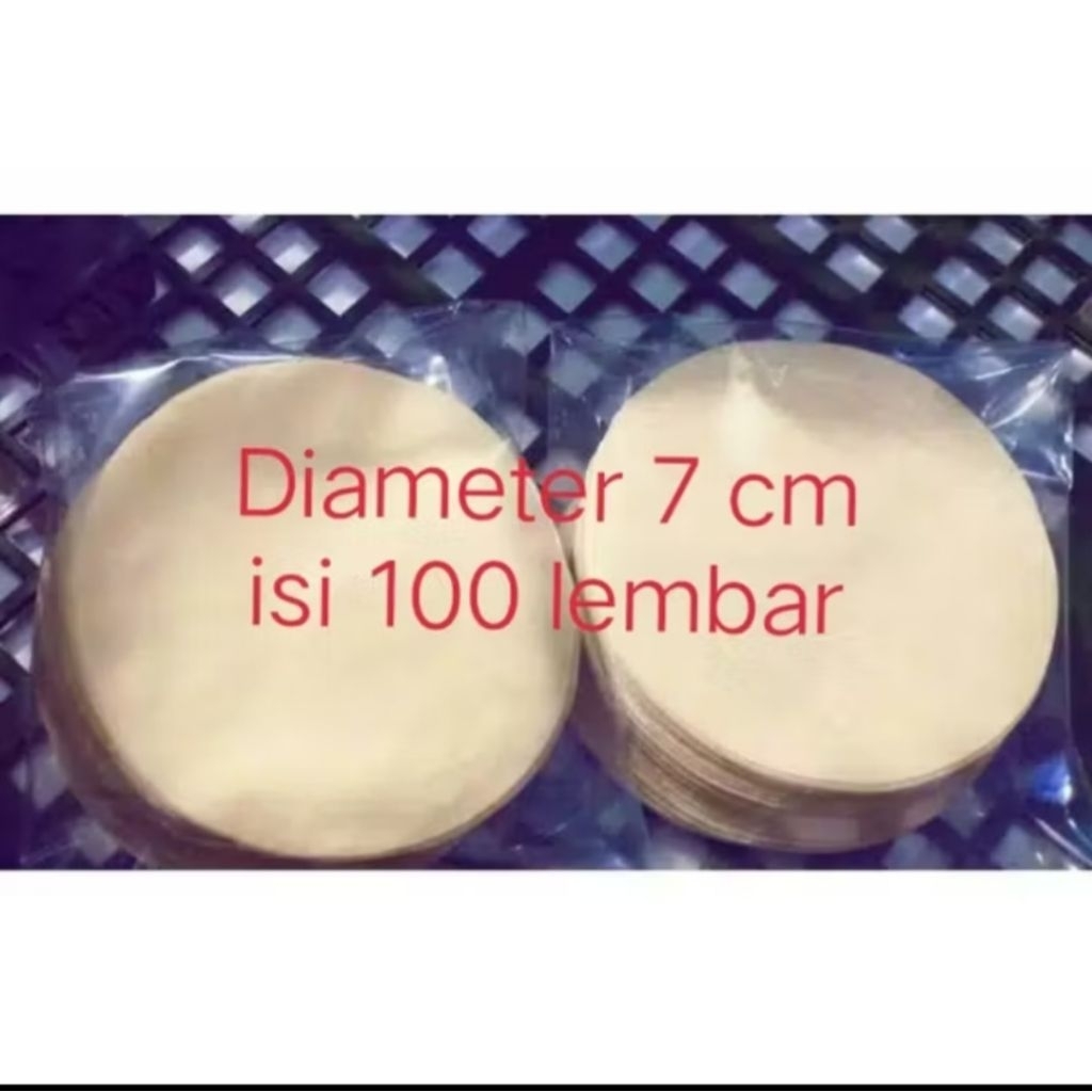 

Kulit dimsum 7cm isi 100lembar