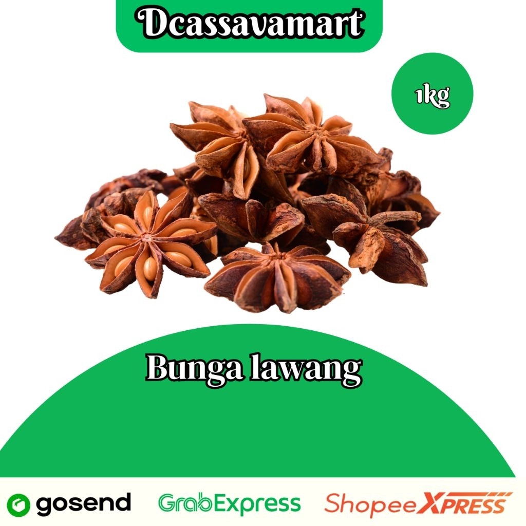 

Pekak / Bunga Lawang / Star Anise 1kg