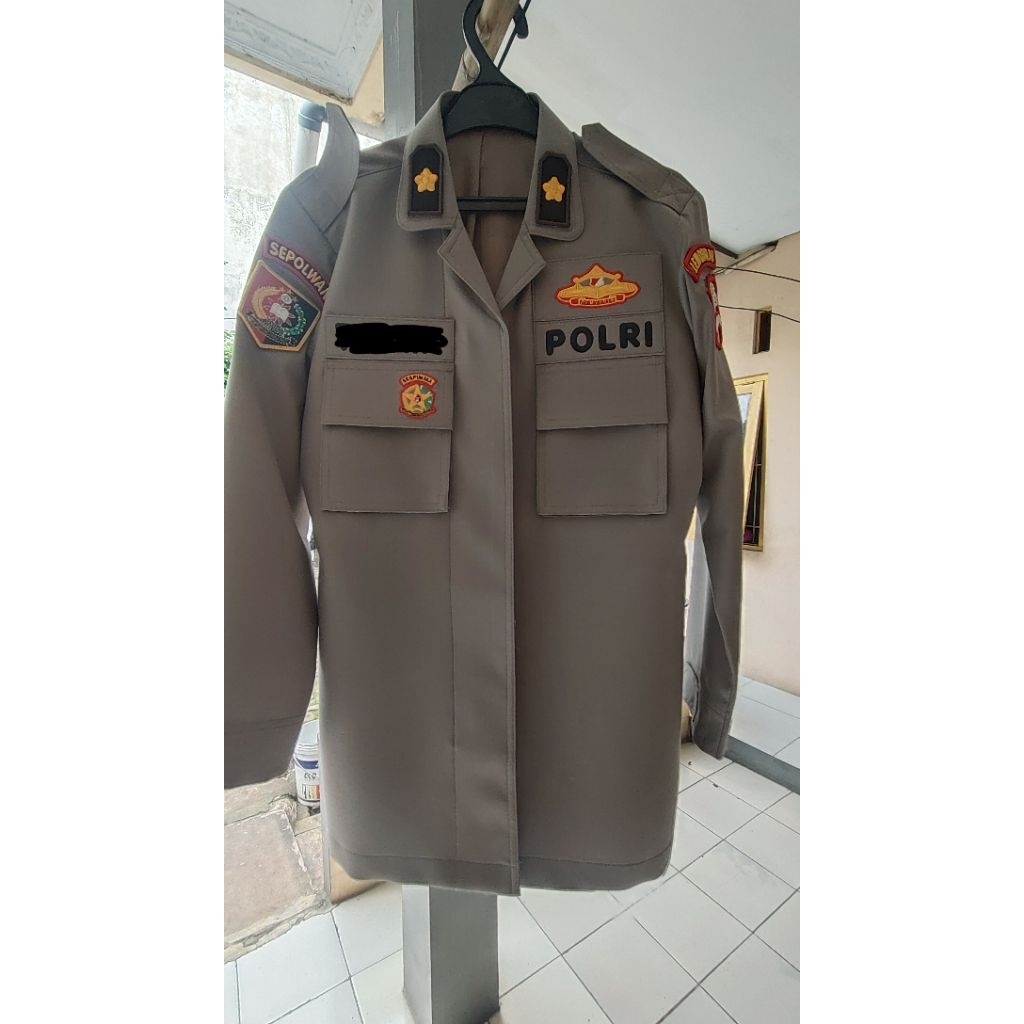 1 Set Seragam Coustum PDL, PDH, TACTICAL Brimob Polri