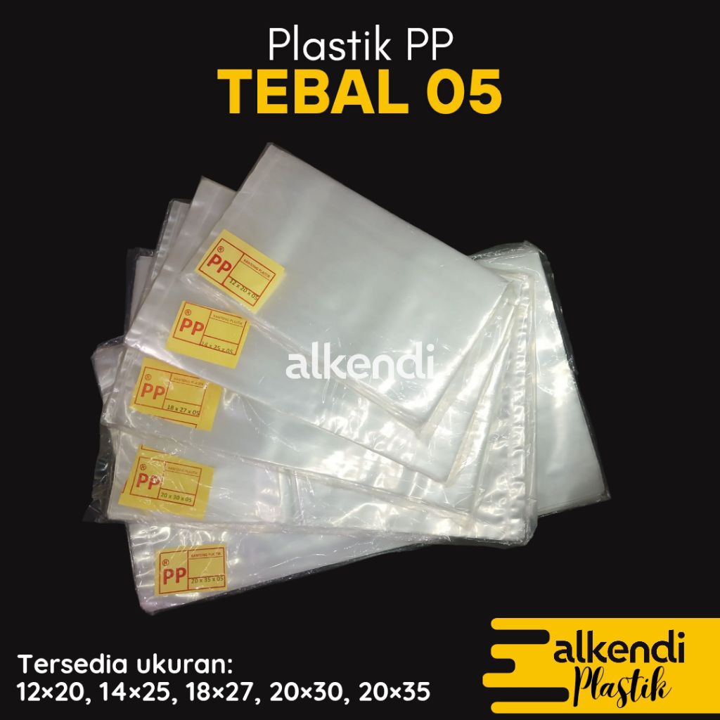 PLASTIK PP BENING KETEBALAN 05 || Plastik Snack Tebal || Plastik Snack Kiloan