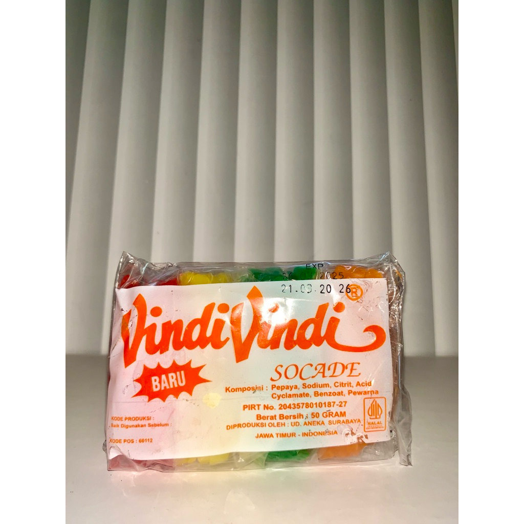 

VINDI VINDI SOCADE MIX 50 GR