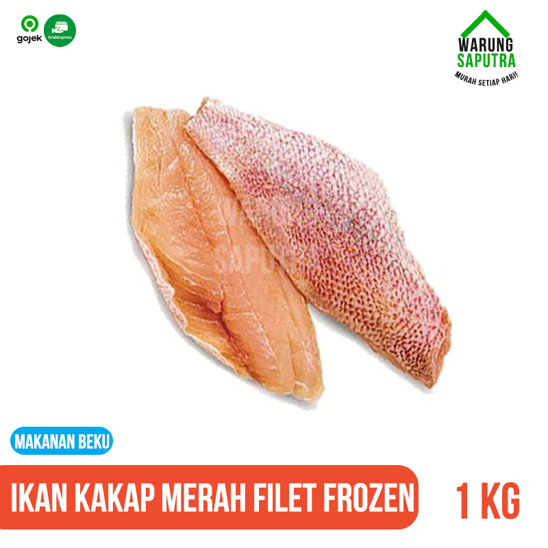 

Ikan Kakap Merah Segar Fillet Frozen Beku 1 kg