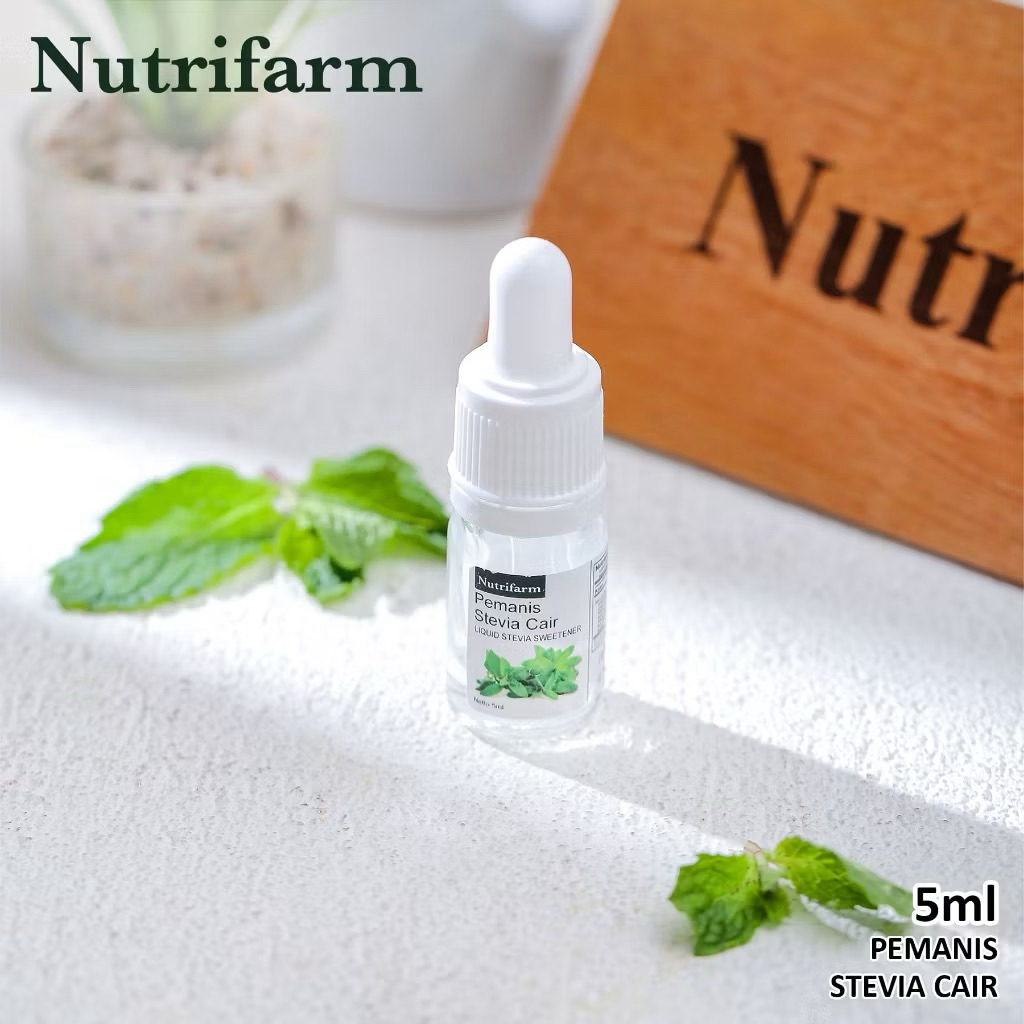 

Nutrifarm Stevia Cair 5ml - Pemanis Alami Tanpa Gula untuk Diet & Diabetes