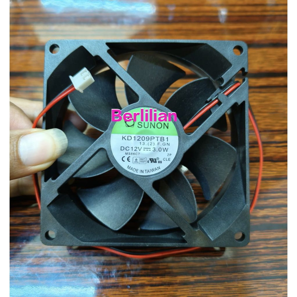 FAN SUNON 9CM DC 12V  Made in Taiwan / fan sunon 9cm dc 12v