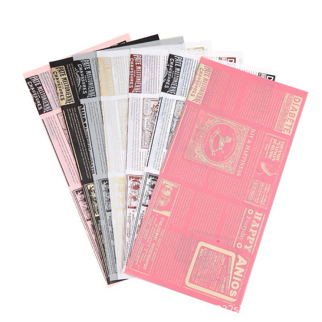 

Wrapping Paper Waterproof Motif Koran Newspaper