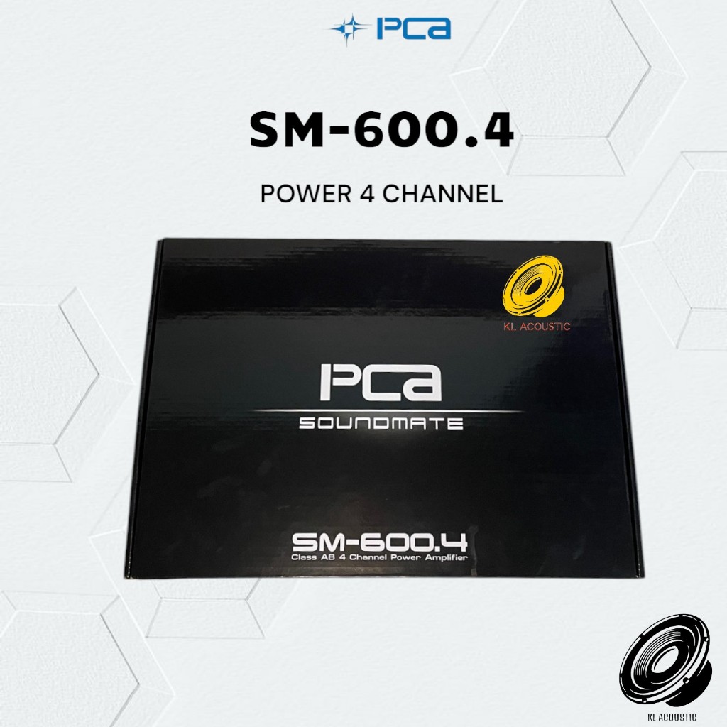 POWER PCA SOUNDMATE 4CH PCA SM 600.4