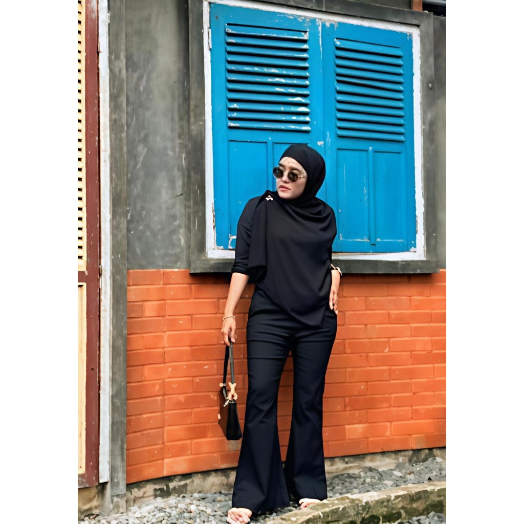 BAJUMI CLOTHING | CELANA NIVEL PANJANG WANITA