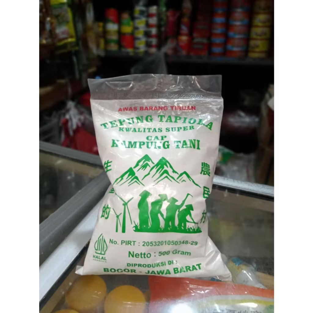 

Tepung Tapioka Cap Kampung Tani 500 Gram