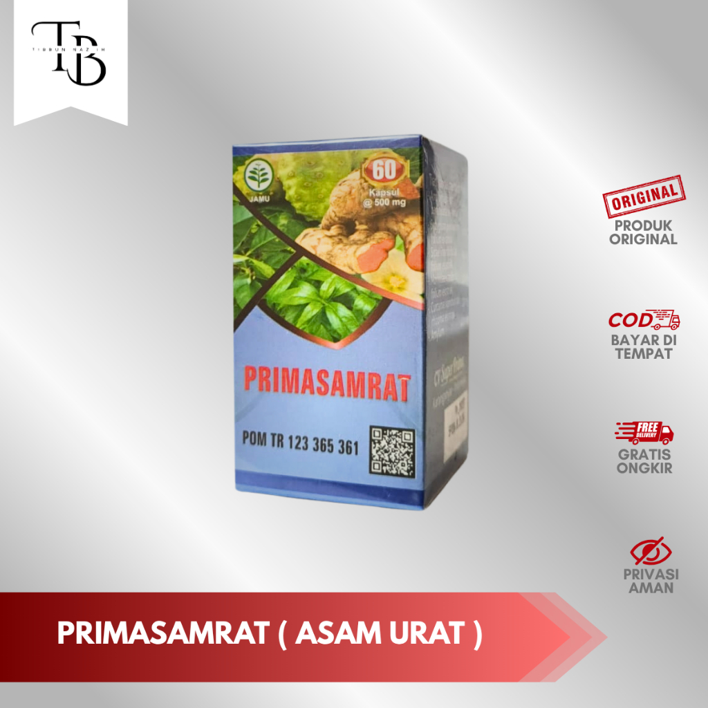 ( BISA COD ) HERBAL PRIMA SAMRAT - Asam Urat | Obat Rematik | Obat Pegal Linu | Herbal Nyeri Sendi |