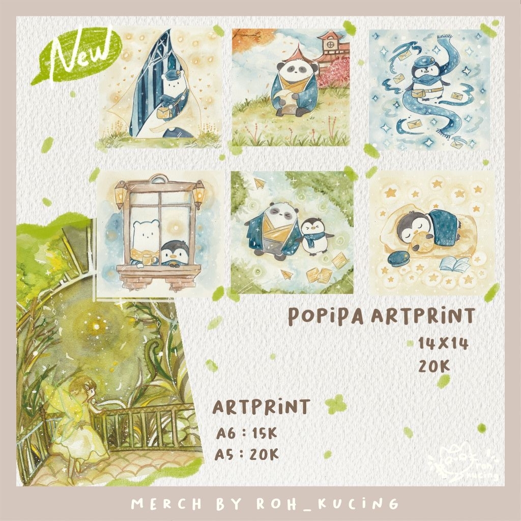 

[roh_kucing] Fairy Artprint Original