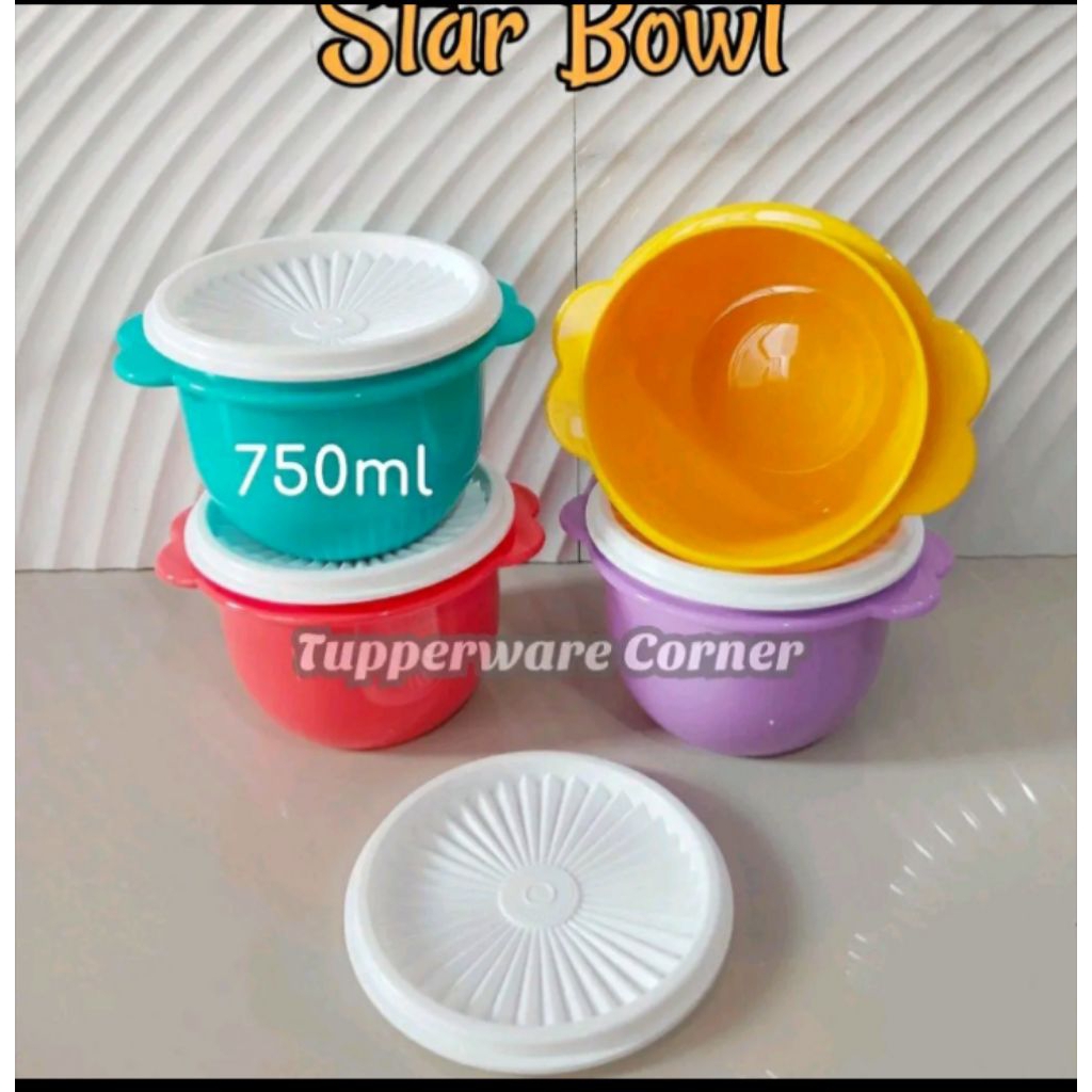 Tupperware Star Bowl 750 ml