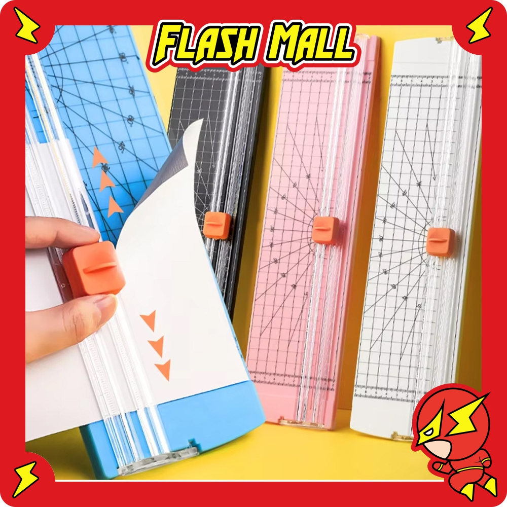 

FLASHmall Alat Pemotong Kertas HVS / Paper Cutter / Paper Trimmer R1252
