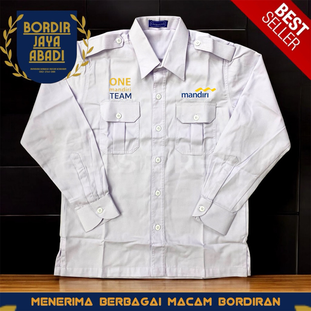 Kemeja Bank Mandiri One Mandiri Team