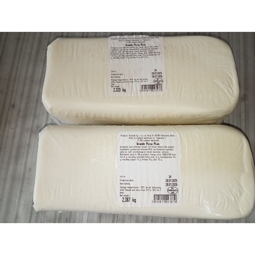 

polmlek mozzarella block