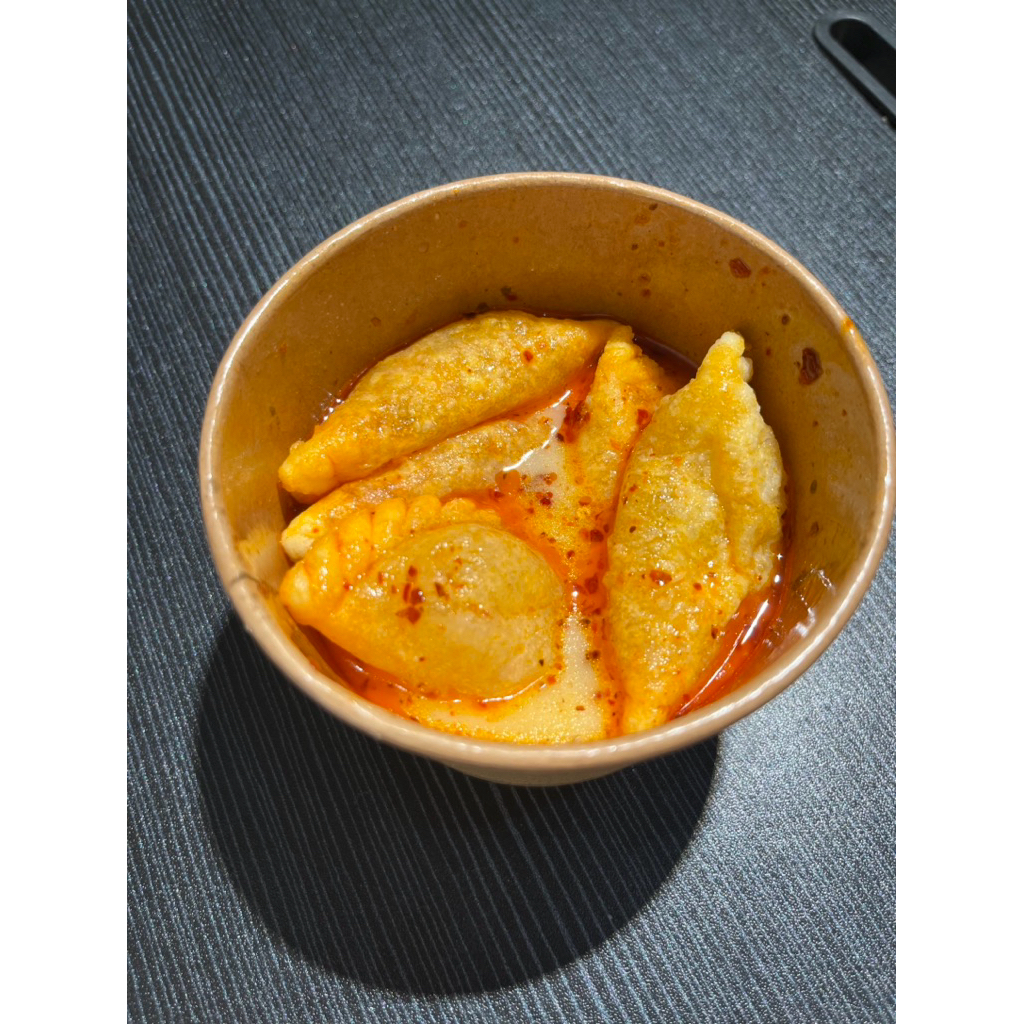 

CiKuMy Cireng Kuah Creamy/ Cireng suwir chili oil/ Cireng kuah Asin pedas