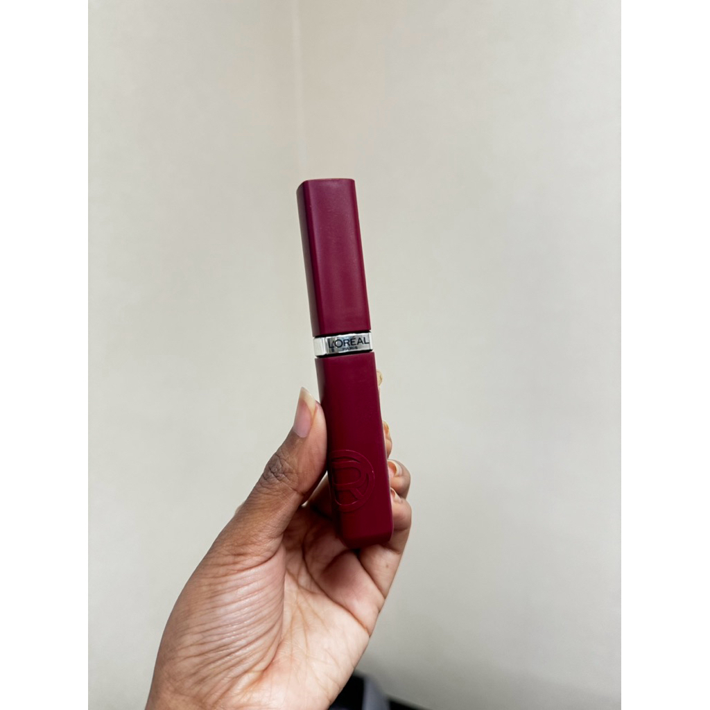 PRELOVED - Loreal Paris Infallible Matte Resistance Liquid Lipstick for 16H Long Lasting Matte Lips,