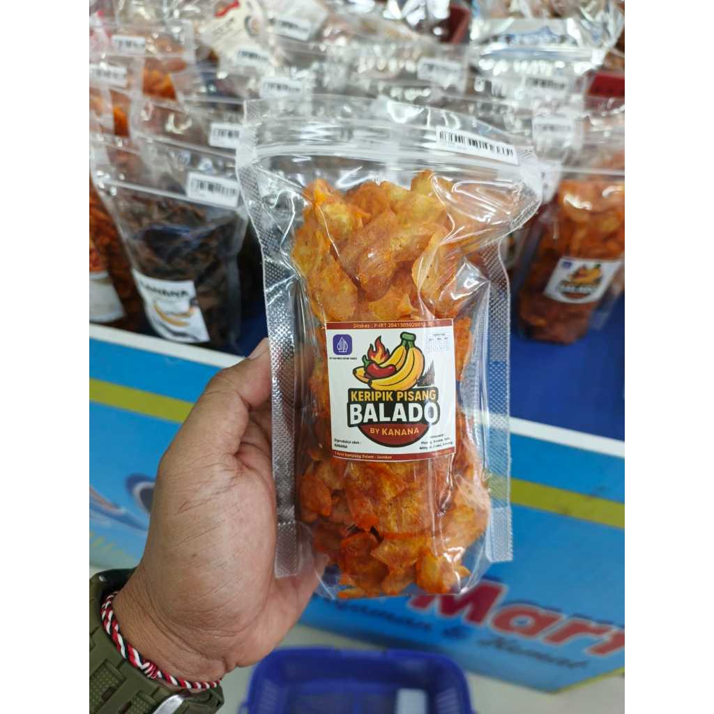 

KANANA Keripik Pisang Balado 120 gr | Rasa Balado