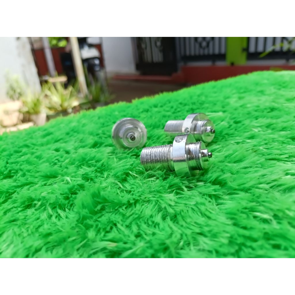 Adapter regulator knock down regulator drat M18 bahan aluminium