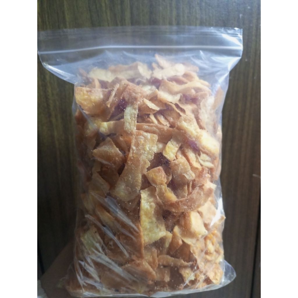 

Keripik singkong asin gurih / manggleng keripik singkong kemasan 500gram