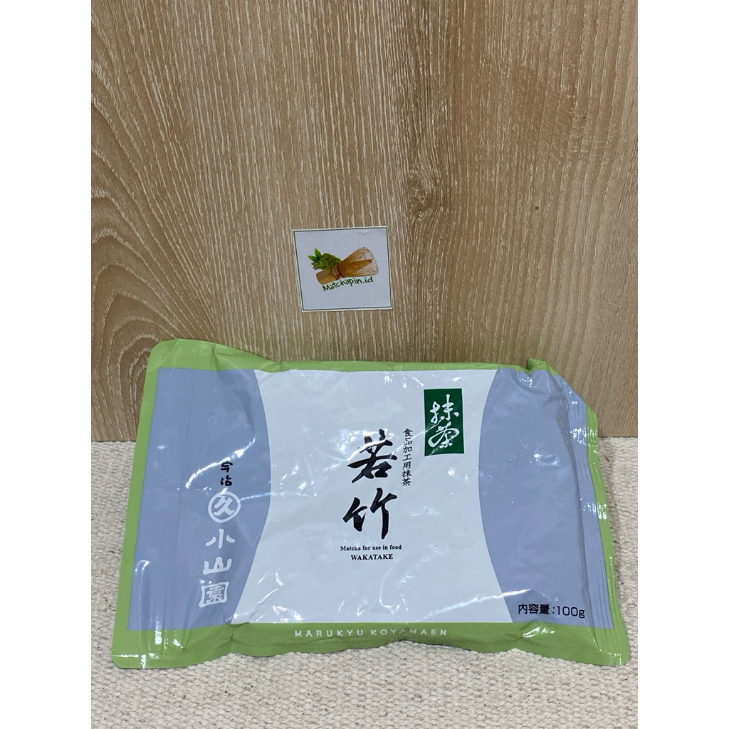 

matcha Marukyu Koyamaen Wakatake 100gr bag