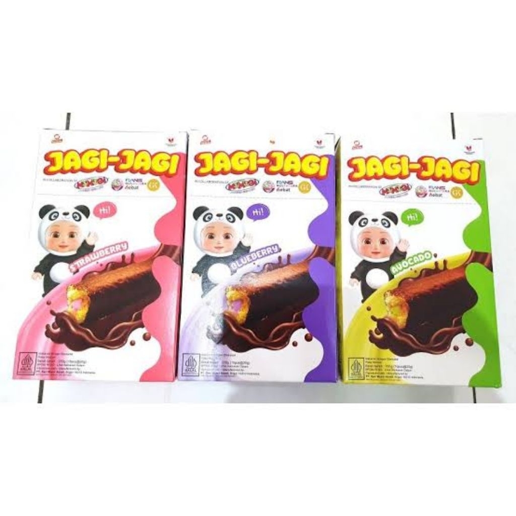 

MOMOGI JAGI JAGI JAJAN LAGI STICK JAGUNG RASA STRAWBERY | BLUBERY | AVOCADO NETTO 10 PCS X 20 GR Murah meriah