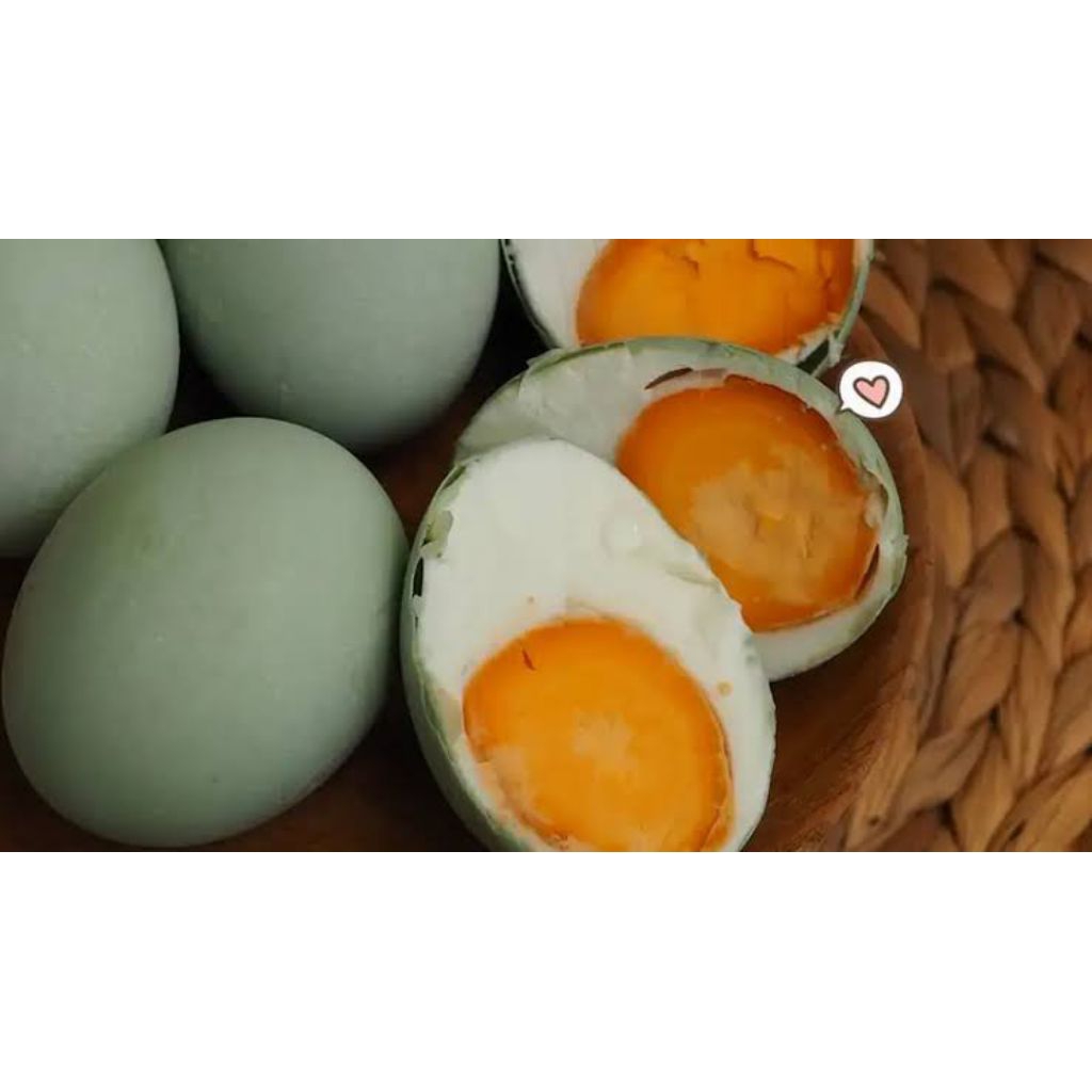 

Telur Asin Beromega/Masir isi 12 Butir