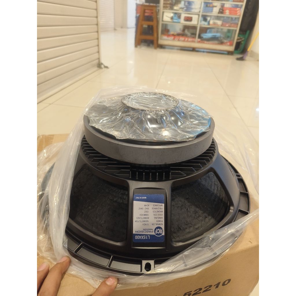 SPEAKER KOMPONEN RCF LF15X400 – WOOFER 15 INCH 1600W PGM 8 OHM ORIGINAL