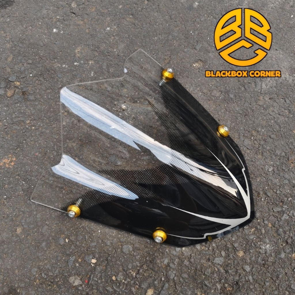 Visor Satria Fu Barong Blackseries Visor Blackseries Satria Fu Barong Windshield Satria Fu Barong 15