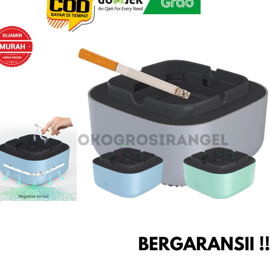 Terbaik Asbak Rokok Penghisap Asap Pembersih Udara Air Purifier Filter 3v