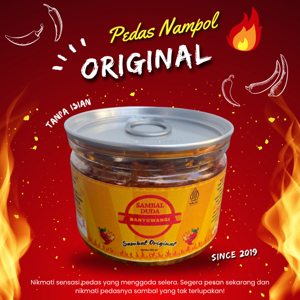 

Sambal Duda - Sambal Original Tanpa Bahan Pengawet