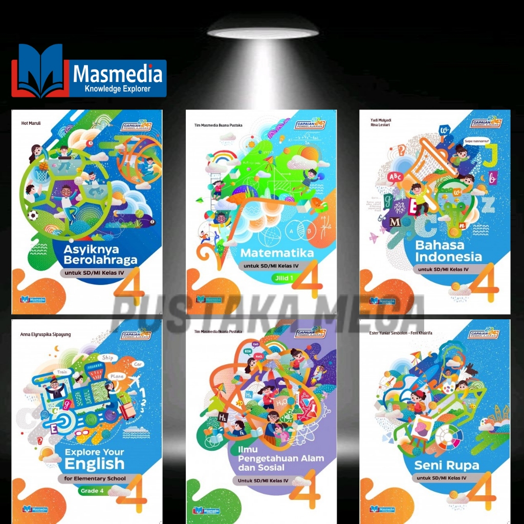 Kurikulum Merdeka Kelas 4 SD/MI Masmedia Revisi Terbaru