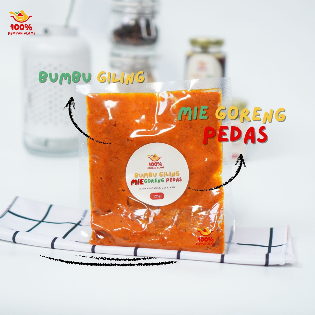 

100persen - Bumbu Instan Mie Goreng Abang-Abang 125gr