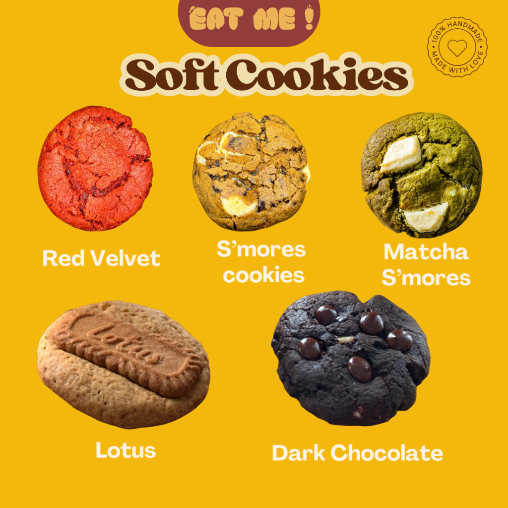 

Soft Cookies Eat Me Pastry Tebal Lumer Thick Cookies