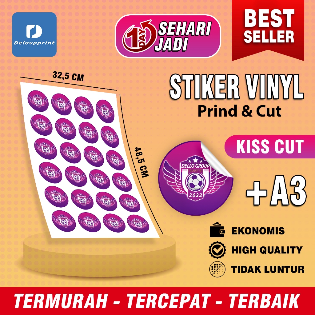 

Cetak Stiker Vinyl / Cetak Stiker Label Kemasan / Label Usaha Makanan / Cetak Label Minuman