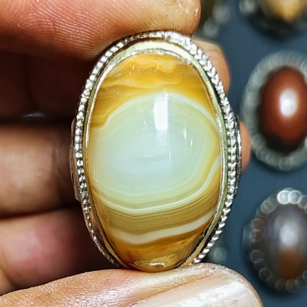 batu akik asli sulaiman pamor bungkem