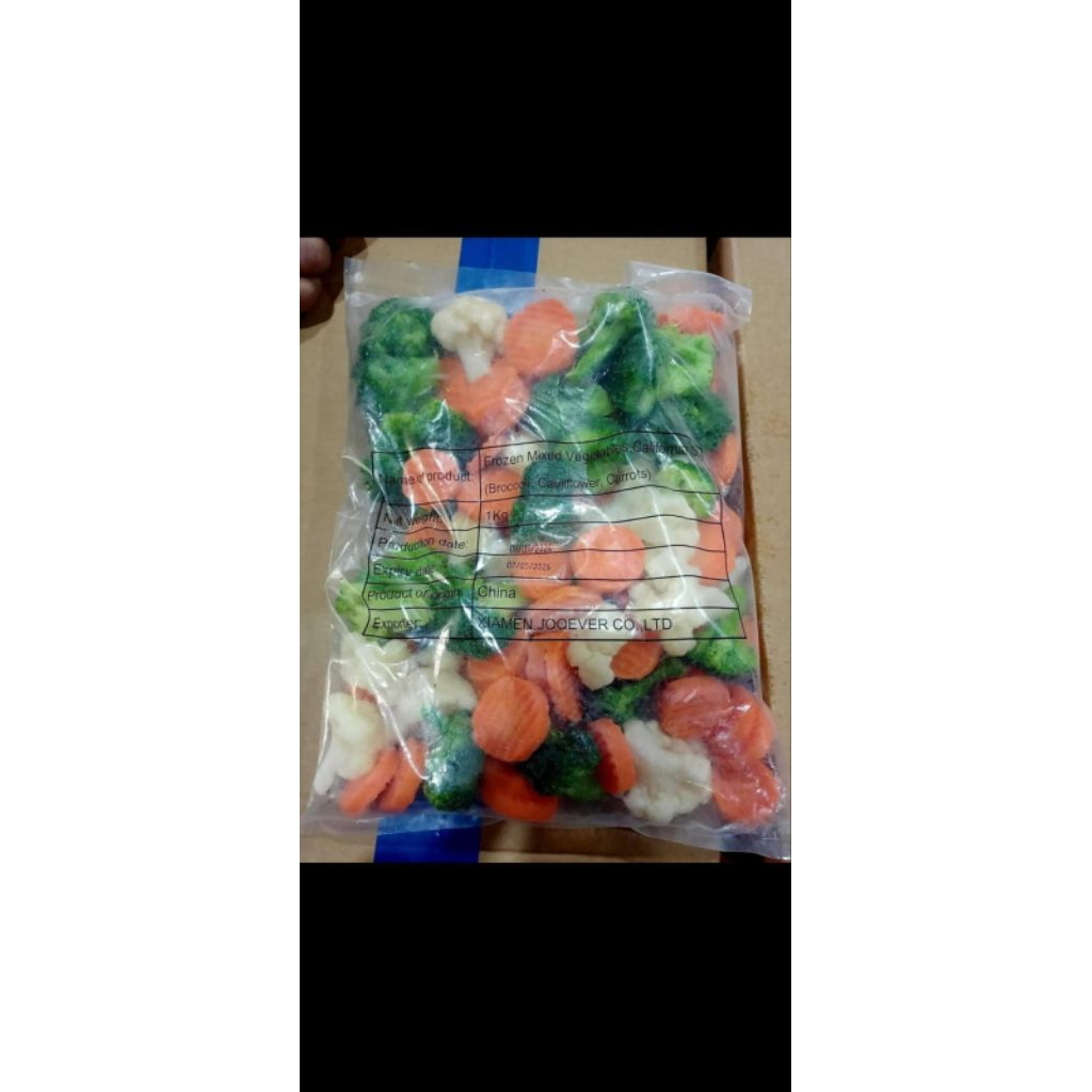 

Sayuran Capcay Frozen (California Mix Vegetable) 1 kg