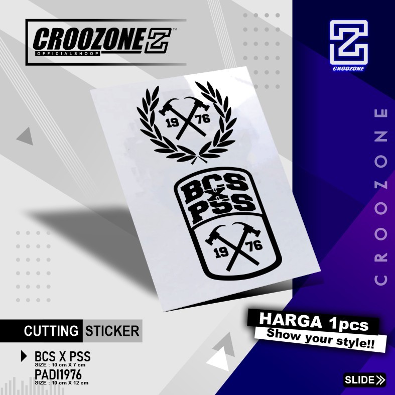 Cutting Sticker BCS x PSS Sticker PSS Sleman Timbul