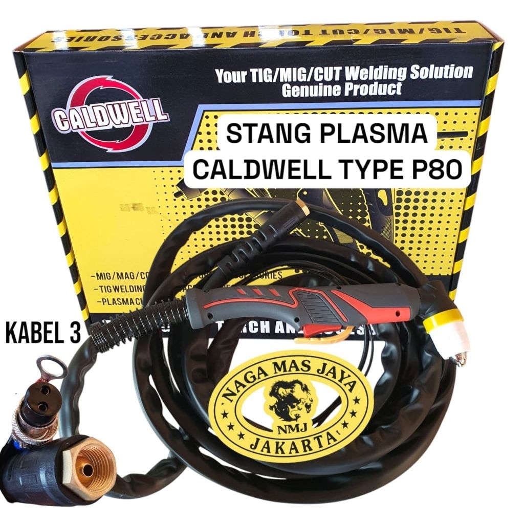 CALDWELL P80 STANG LAS PLASMA CUTTING P 80 CALDWELL / PLASMA TORCH P80 CUT 100 / STANG PLASMA P80