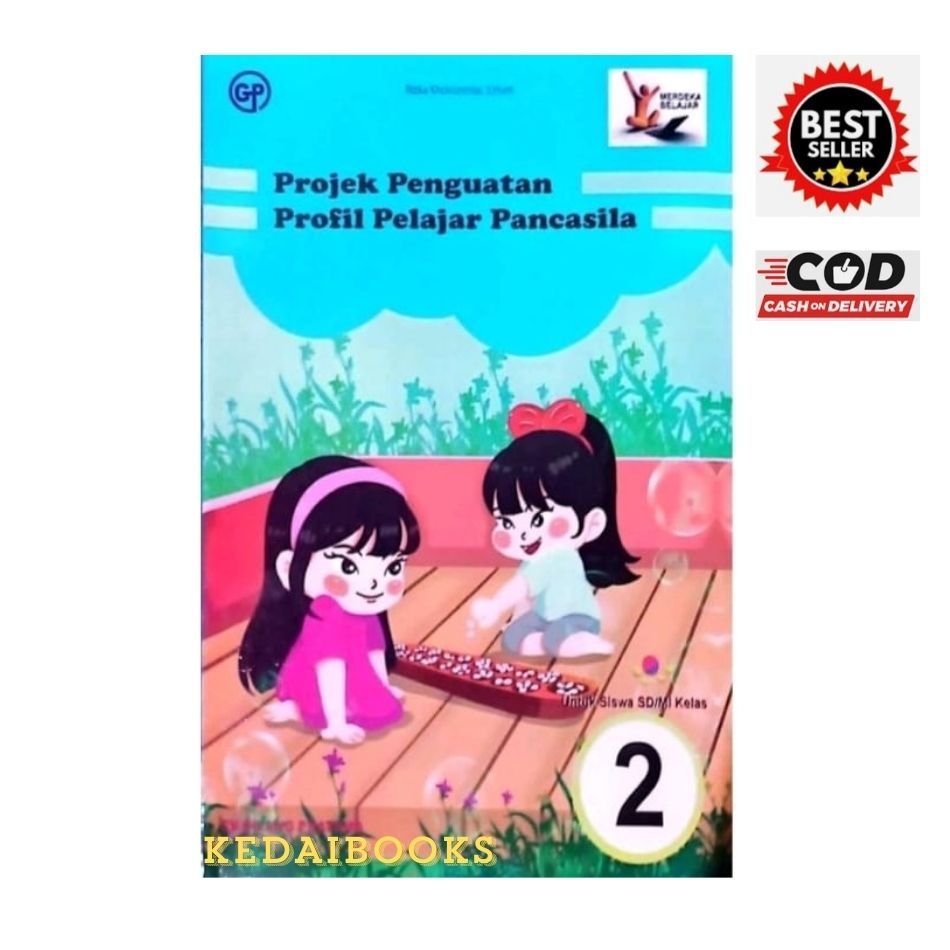 Buku Pelajaran Kelas 2 P5 Projek Penguatan Profil Pelajar Pancasila Kurikulum Merdeka