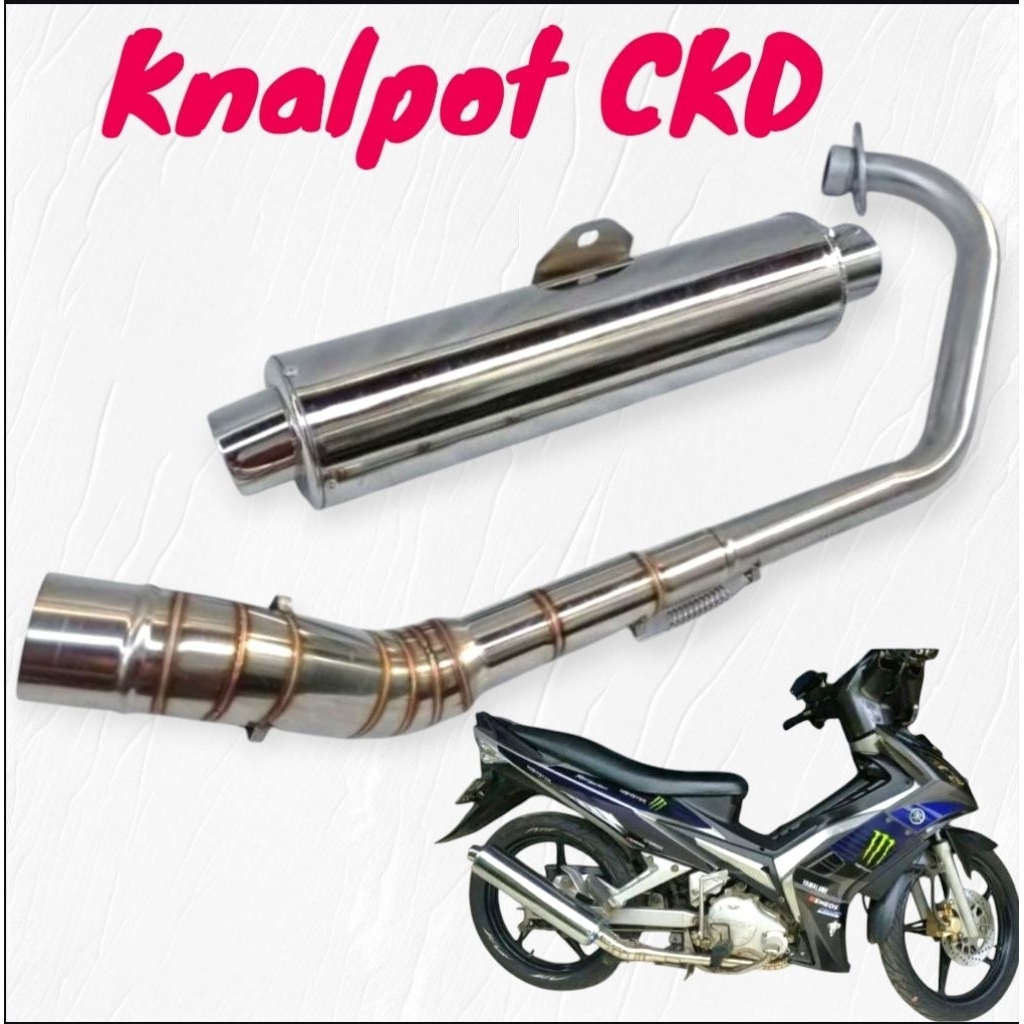 KNALPOT CKD BOBOK JUPITER MX NEW KNALPOT CKD STANDAR MX KING KNALPOT RACING CKD STANDAR JUPITER MX N