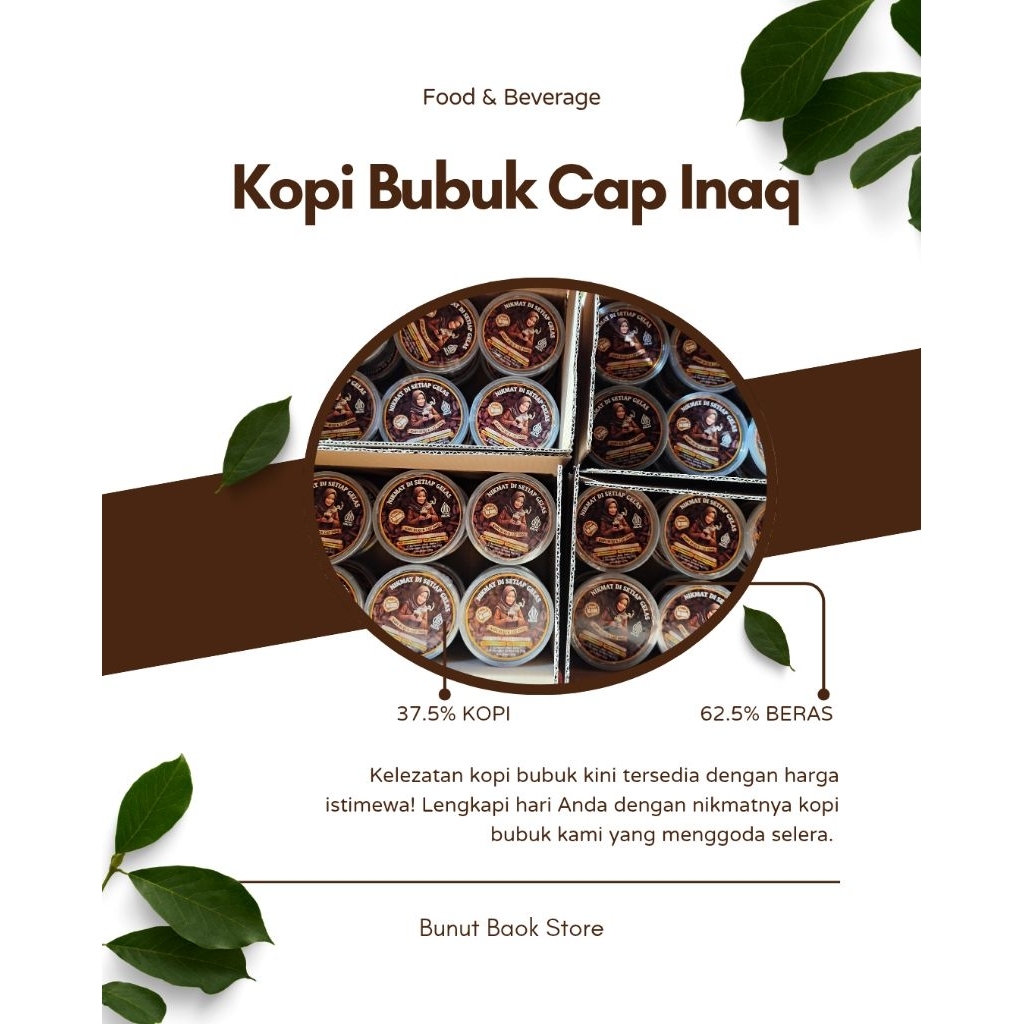 

Kemasan kopi bubuk cap inaq (1 dus isi 12cup)