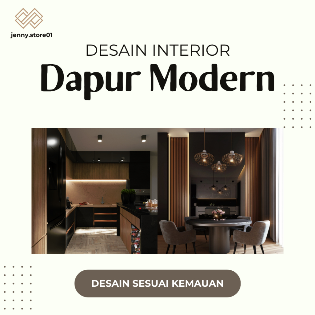 desain interior dapur moderen minimalis