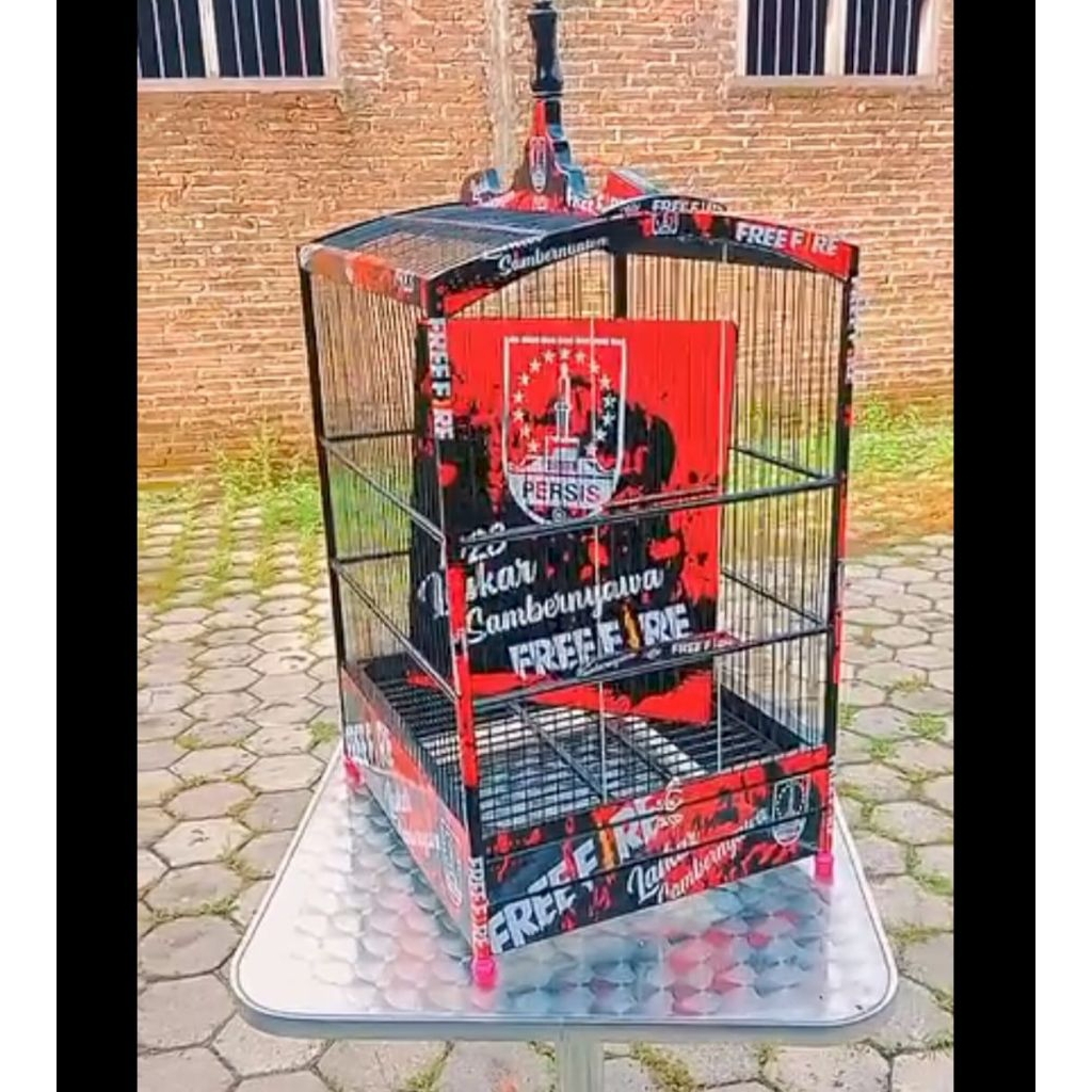 Sangkar kosan fhinishing Decal