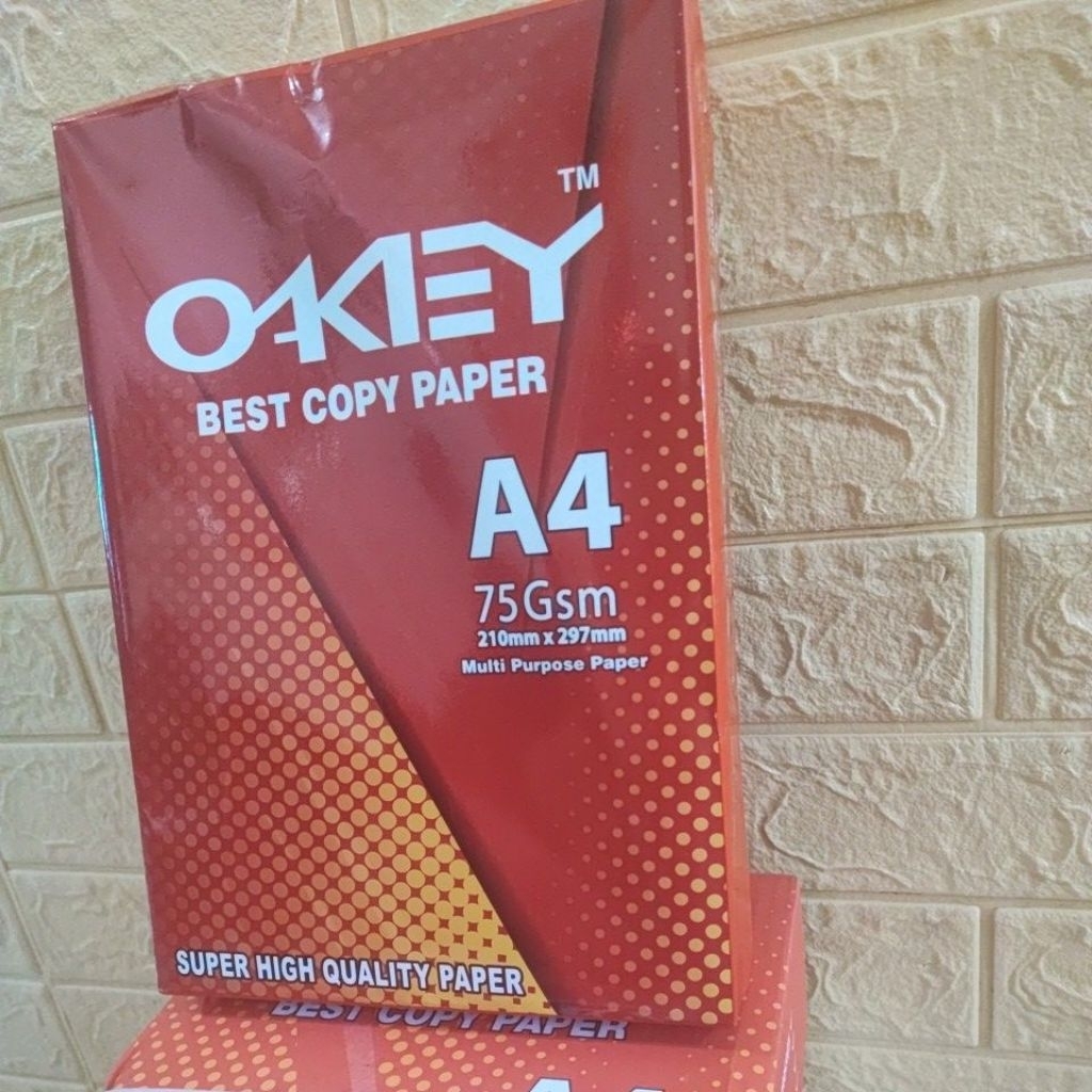 

Kertas HVS Okey 75GSM 1 Rim